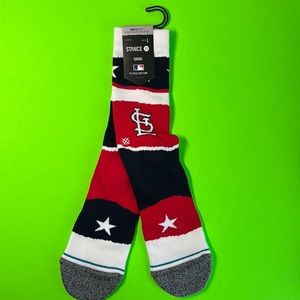 Stance MLB "St Louis" Baseball Team Casual Crew Socks - Large